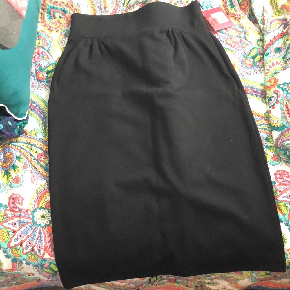 Black skirt